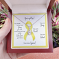 Bone Cancer Warrior | Ribbon Necklace | Gift for Sarcoma Fighter, Survivor, Support