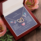 To My Mommy Necklace | New Mom/Pregnancy Gift | Perfect Gift for Expecting Wife, Daughter, Friend