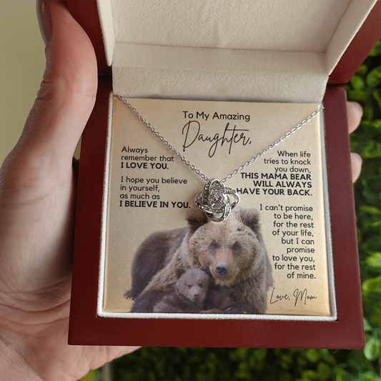 Gift for Daughter | Necklace from Mom | I Believe in You